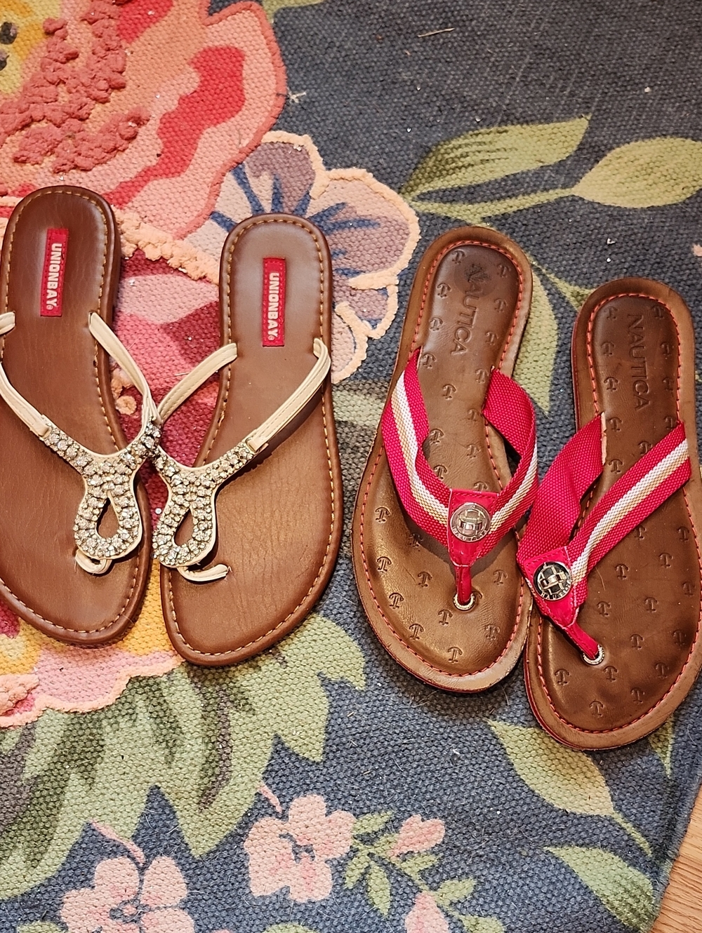 Nautica & Union Bay Flip Flop Sandals